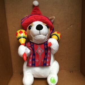 Adorable Mexican Animated Singing Christmas Chihuahua Sings And Moves